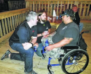 Veterans in arms at Operation Cherrybend