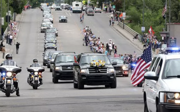 Funeral service held for Blue Angels pilot Marine Capt. Jeff Kuss