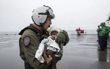 Navy Offers New Details to Helicopter Rescue of Toddler Lost at Sea