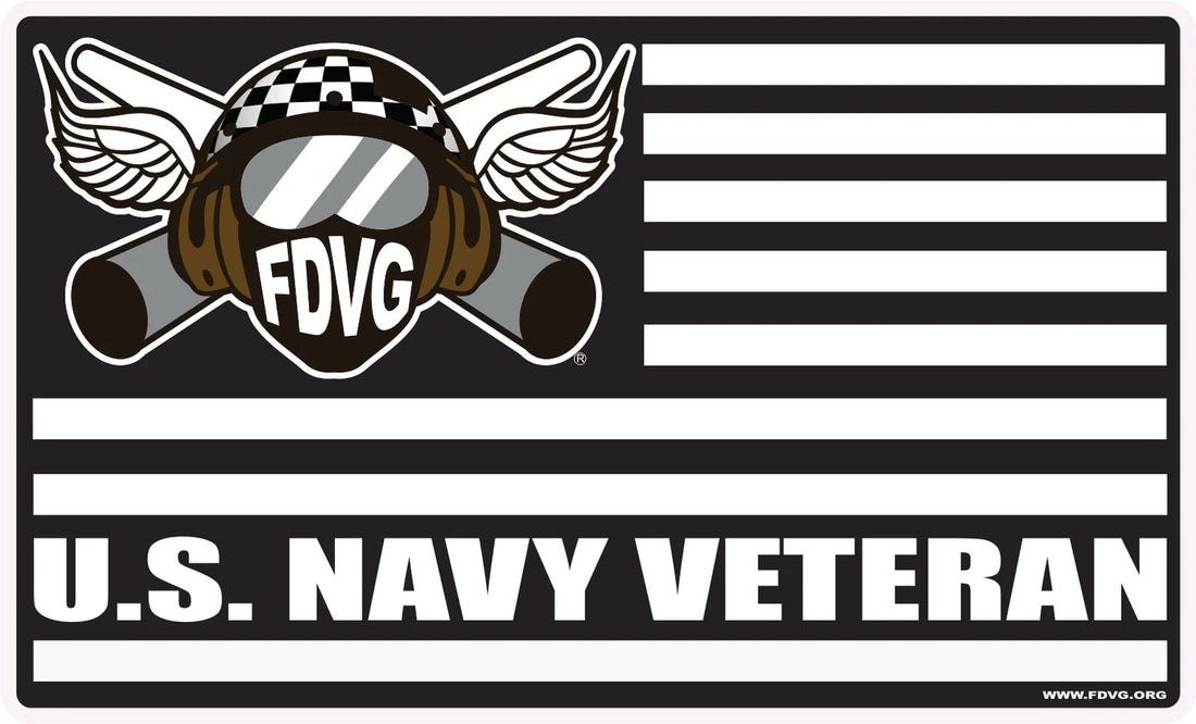 U.S. Navy Veteran Sticker